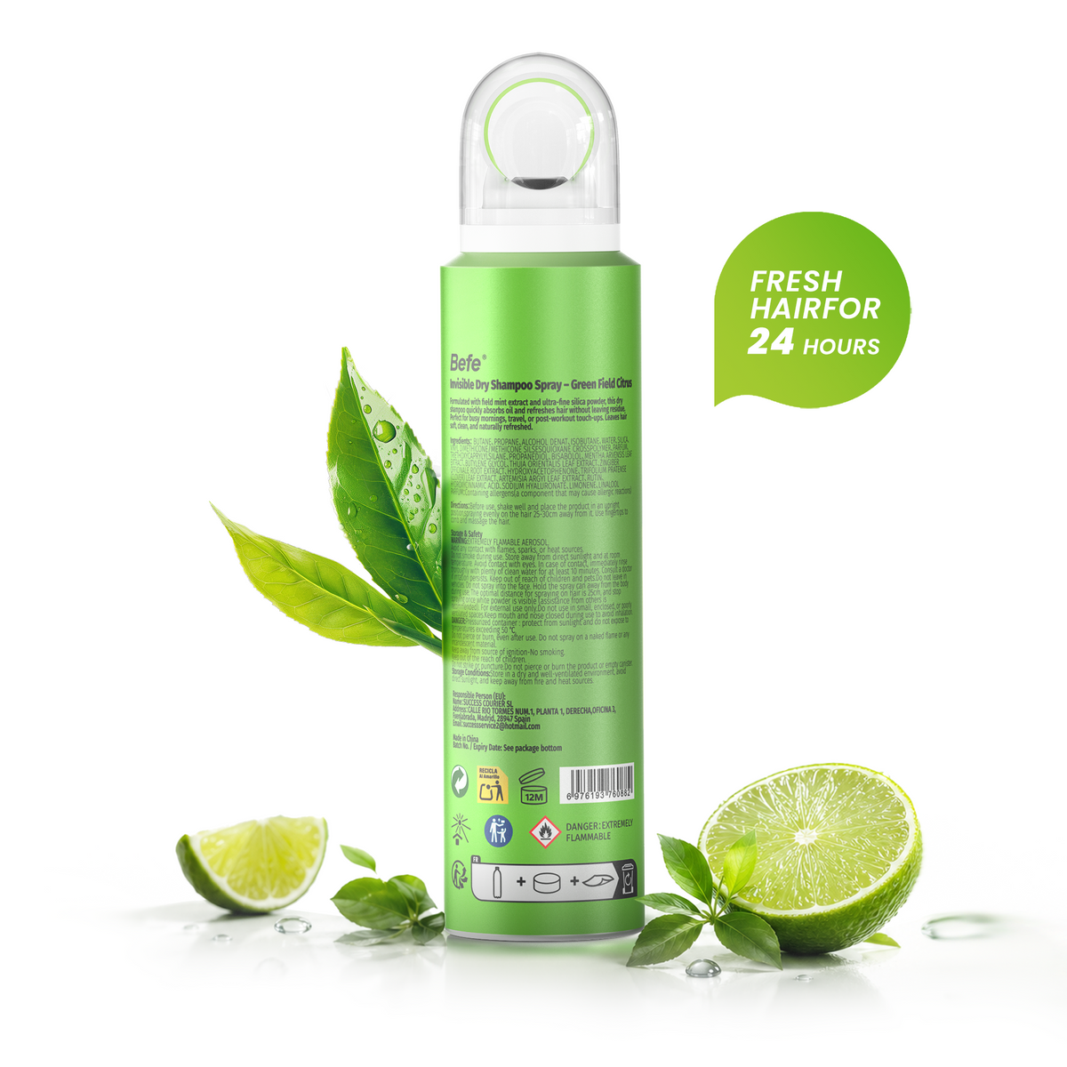 Befe Invisible Dry Shampoo