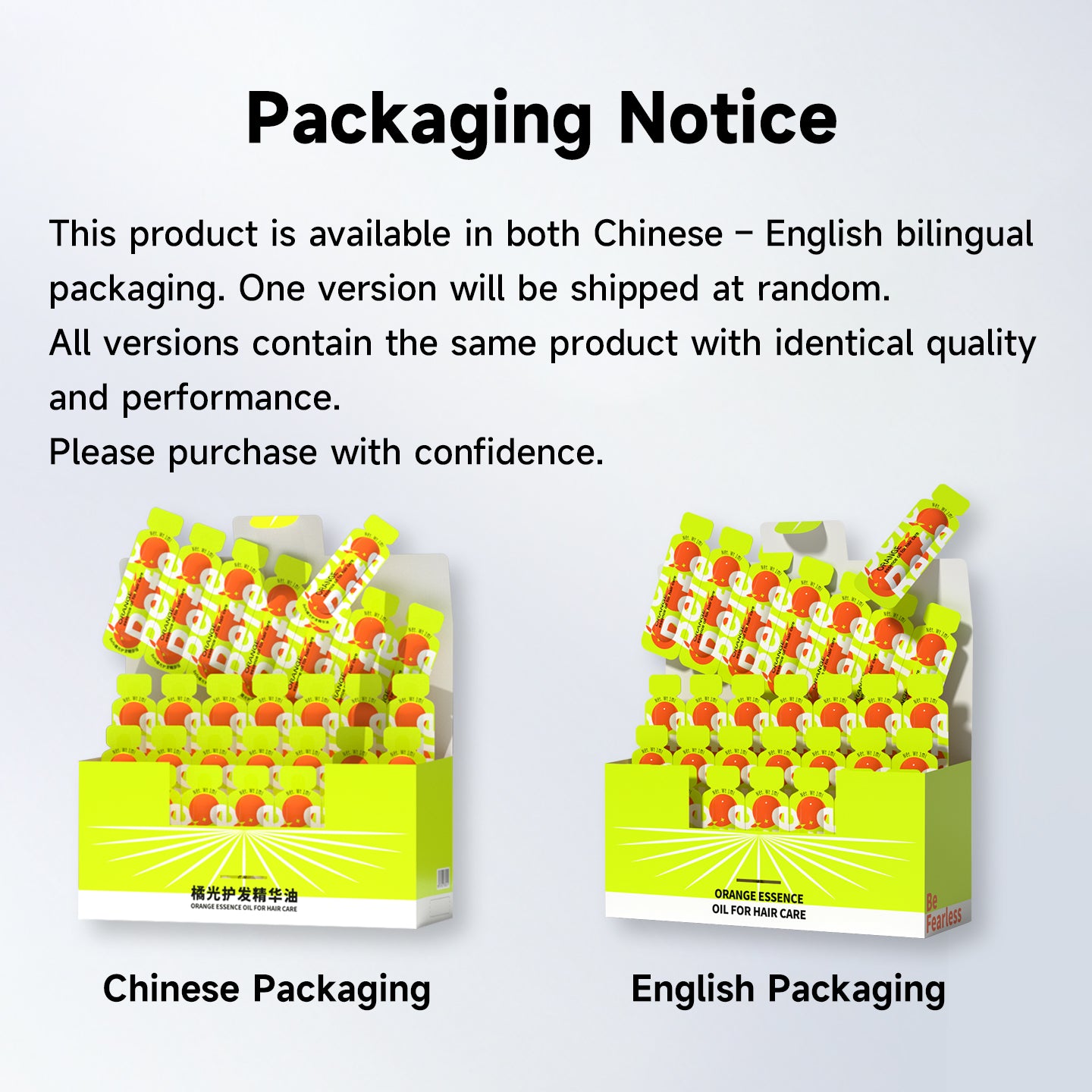 Befe Orange Glow Hair Oil