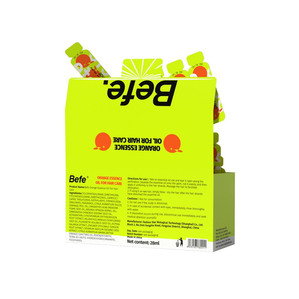 Befe Orange Glow Hair Oil